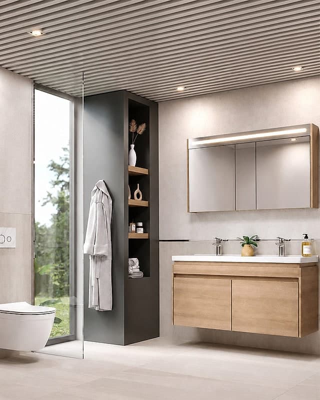 Banyo: Armatür, vitrifiye, duş