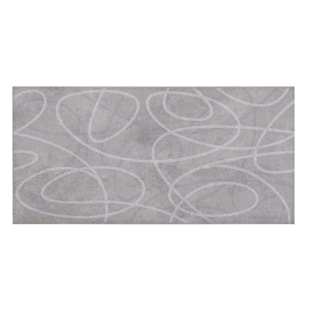 Çanakkale Seramik Dek-6602 Premium Stilize Full Dekor Gri 30x60