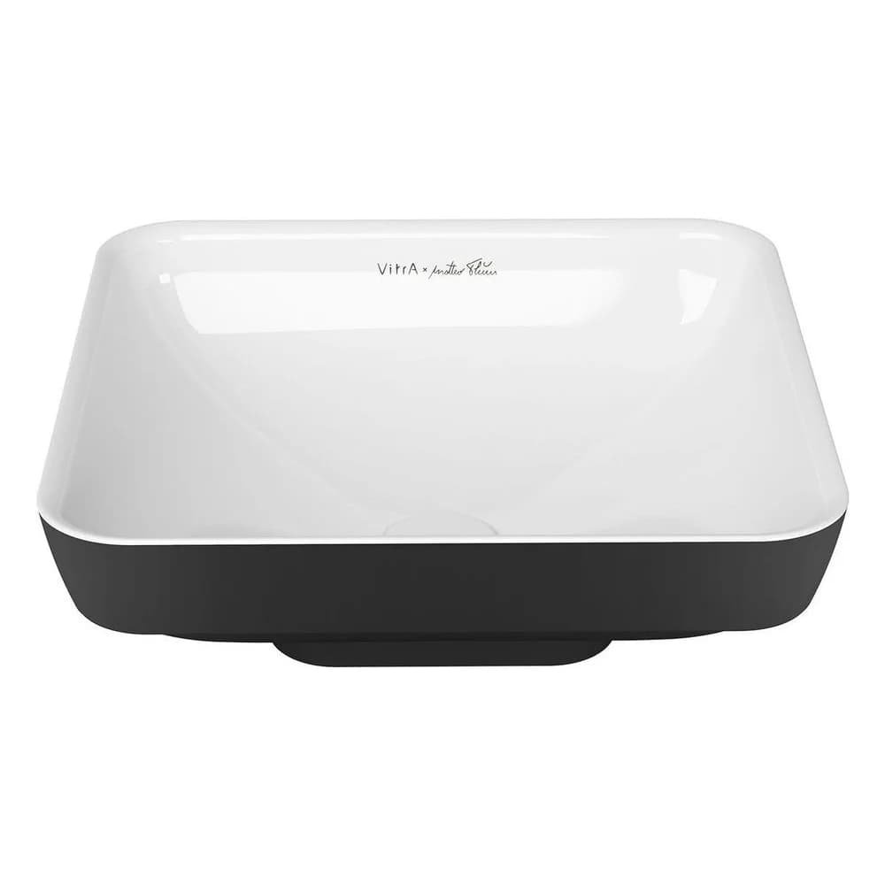 Vitra Water Jewels 40 Cm Siyah Beyaz Çanak Lavabo